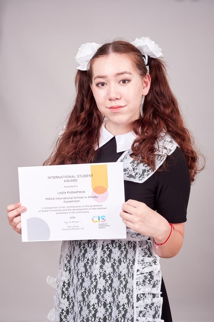 Leyla Kubascheva — Altyn Belgi 2018 + International Student Award