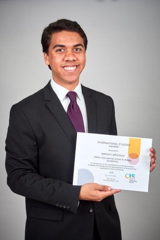 Samson Lothschutz — CIS International Student Award