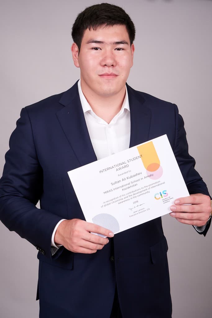 Sultan Ali Kubashev — CIS International Student Award